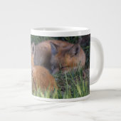 Grande Tasse Animaux de bébés cutest | Paire de frères et soeur (Devant droit)