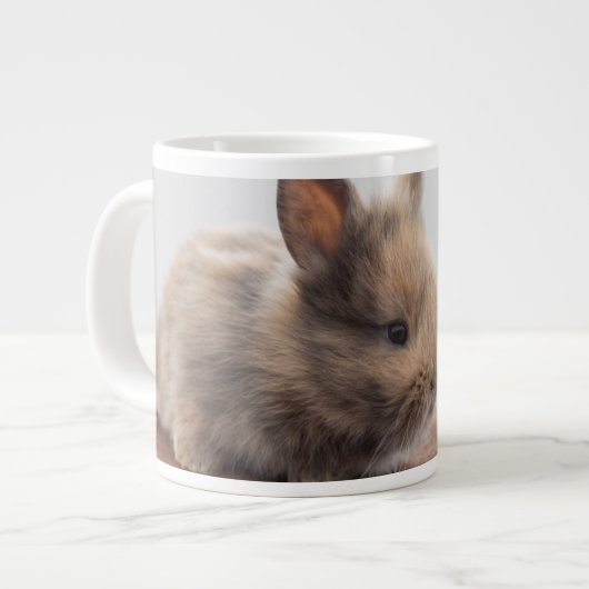 Grande Tasse Animaux de bébés cutest | Petit lapin bébé (Devant gauche)