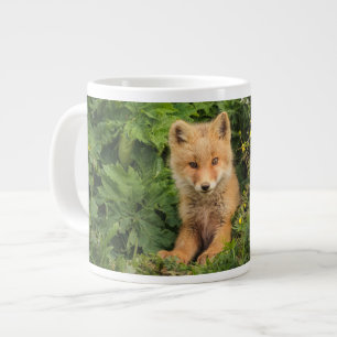 Grande Tasse Animaux de bébés cutest   Renard rouge à Umnak Ala