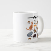 Grande Tasse Animaux de l'Australie faune australienne (Devant droit)