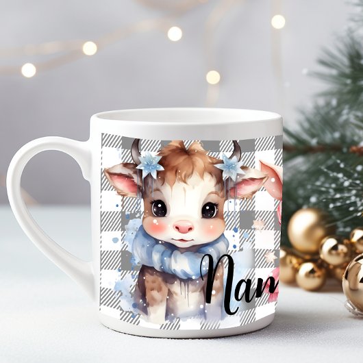 Grande Tasse Animaux d'hiver personnalisés