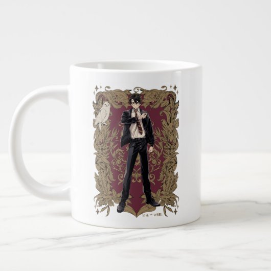 Grande Tasse Anime HARRY POTTER™ Cadre Orné (Gauche)