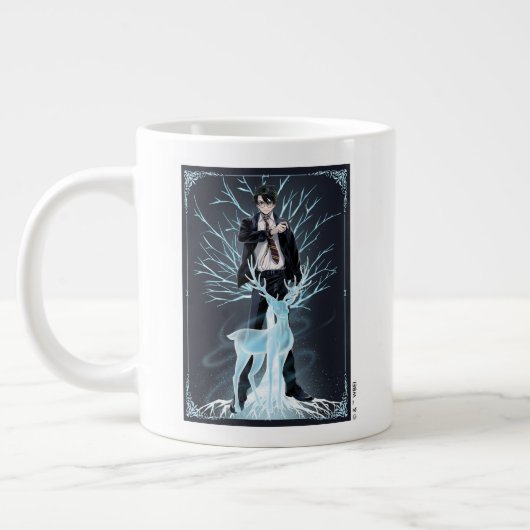 Grande Tasse Anime HARRY POTTER™ Stag Patronus (Gauche)