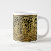 Grande Tasse Annonciation en caoutchouc en laiton Tudor Mary An (Droite)