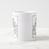 Grande Tasse Appel téléphonique choquant (Devant)