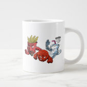 Grande Tasse Aqua Ado Force de la faim Anime Graphisme (Droite)