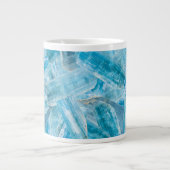 Grande Tasse Aquamarine Mars Anniversaire Crystal Gemstone 20 o (Devant)
