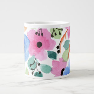 Grande Tasse Aquarelle Floral-1