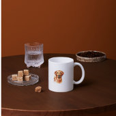 Grande Tasse Aquarelle Labrador Golden Personnaliser