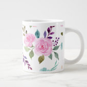 Grande Tasse Aquarelle rose (Droite)