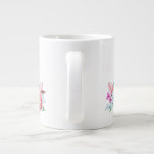 Grande Tasse Aquarelle Unicorn Floral Crown (Dos)