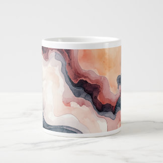 Grande Tasse Aquarelle Vintage