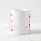 Grande Tasse Arbre Coeurs d'amour-25053 (Devant)