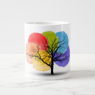 Grande Tasse Arbre de blobs de couleur