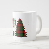Grande Tasse Arbre de Noël déposé (Devant droit)