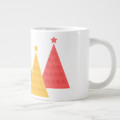 Grande Tasse Arbres de Noël colorés (Droite)