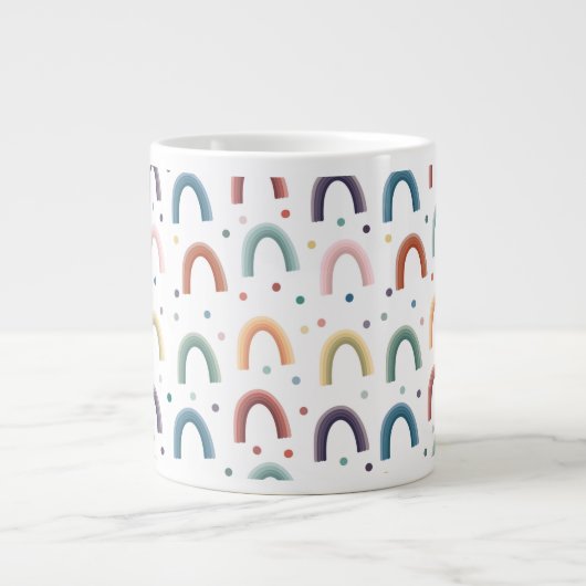 Grande Tasse Arc-en-ciel Bohème (Devant)