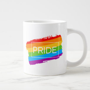 Grande Tasse Arc-en-ciel de la Fierté de Bruxelles