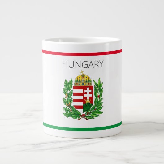 Grande Tasse Armoiries Hongrie Budapest Dons (Devant)