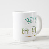 Grande Tasse Armure vers le haut (Devant droit)