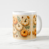 Grande Tasse Arrangement Citrouille rustique (Devant droit)
