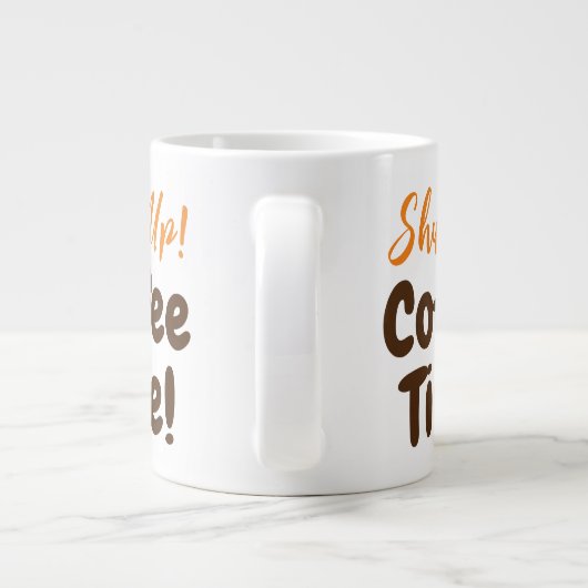 Grande Tasse Arrêter le café (Dos)