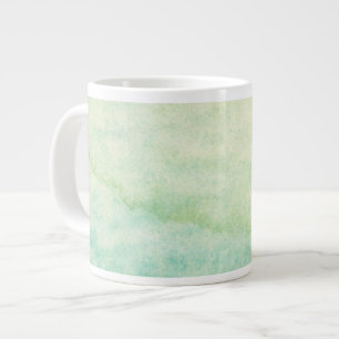 Grande Tasse arrière - plan d'aquarelle Abstrait 2