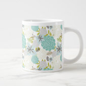 Grande Tasse arrière - plan floral 5 (Droite)