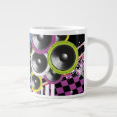 Grande Tasse Arrière - plan grunge (Droite)
