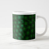 Grande Tasse Arrière - plan vert Abstrait (Droite)