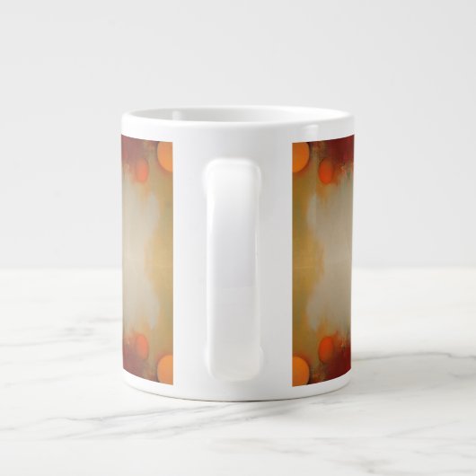 Grande Tasse art Abstrait (Dos)