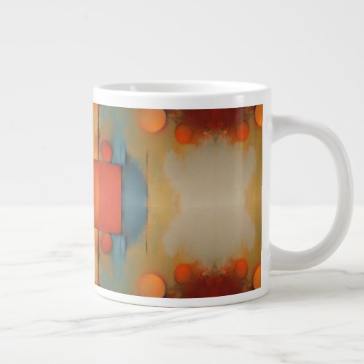 Grande Tasse art Abstrait (Droite)