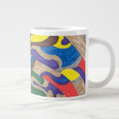 Grande Tasse Art Abstrait "Picasso Cat" (Droite)