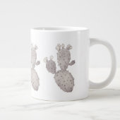 Grande Tasse Art de cactus (Droite)