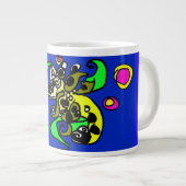 Grande Tasse art de dragon de mer  (Devant droit)