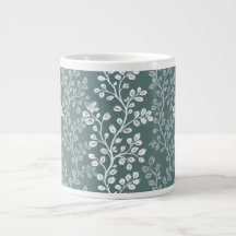 Art floral de fleurs retombantes vert sarcelle raf