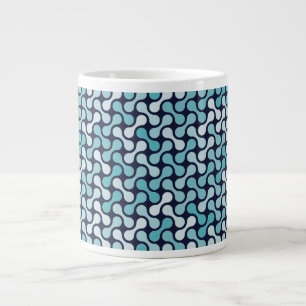 Grande Tasse Art graphique liquide abstrait
