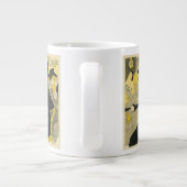 Grande Tasse Art Nouveau, Divan Japonais par Toulouse Lautrec (Dos)