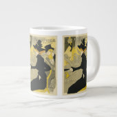 Grande Tasse Art Nouveau, Divan Japonais par Toulouse Lautrec (Devant droit)