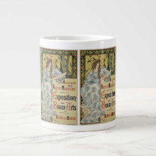 Grande Tasse Art Nouveau vintage, Exposition des Beaux Arts