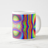 Grande Tasse Art numérique d'intersection dimensionnelle (Devant droit)