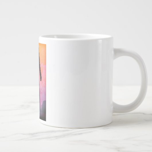 Grande Tasse Art spatial exoplanète K2-18b (Droite)