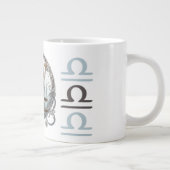 Grande Tasse Artwork de symbole de bibliothèque de frappes (Droite)