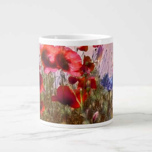 Grande Tasse Arty poppies (Devant)