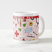 Grande Tasse Assistant médical personnalisé (Devant droit)