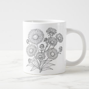 Grande Tasse Aster de la Nouvelle-Angleterre - Symphyotrichum N