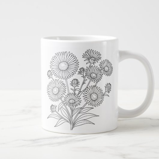 Grande Tasse Aster de la Nouvelle-Angleterre - Symphyotrichum N (Droite)
