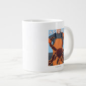 Grande Tasse Astoria, crabe d'OregonKing (Devant droit)