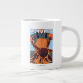 Grande Tasse Astoria, crabe d'OregonKing (Droite)