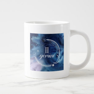 Grande Tasse Astrologie aquarelle - Gemini